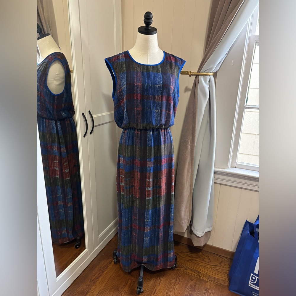 HD in Paris Andaz Plaid Maxi Dress